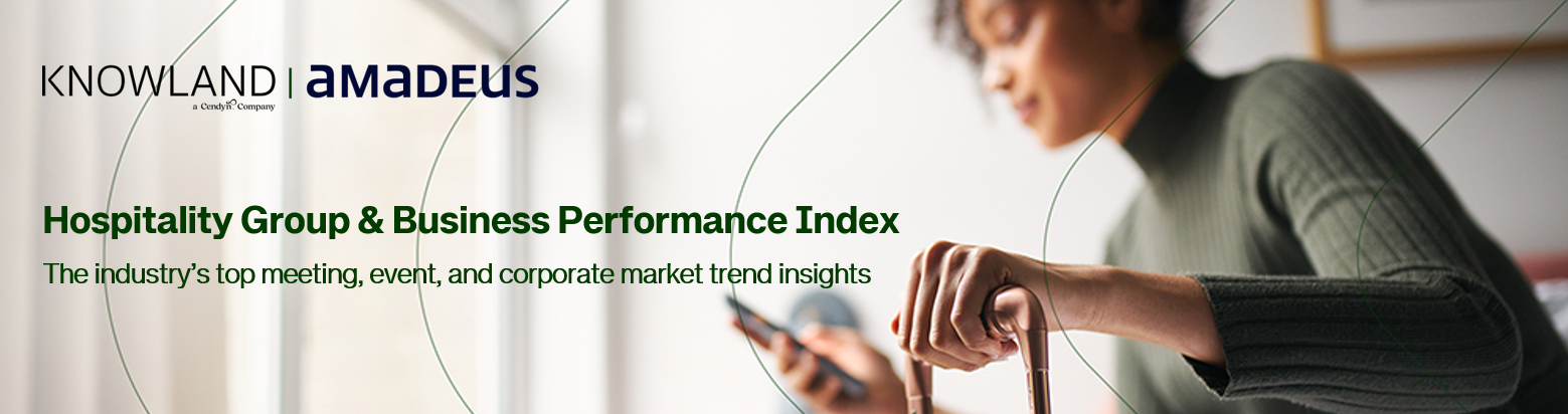 Cendyn and Amadeus Report U.S. Group Business Shows Highest Overall Index Rating in Four Quarters